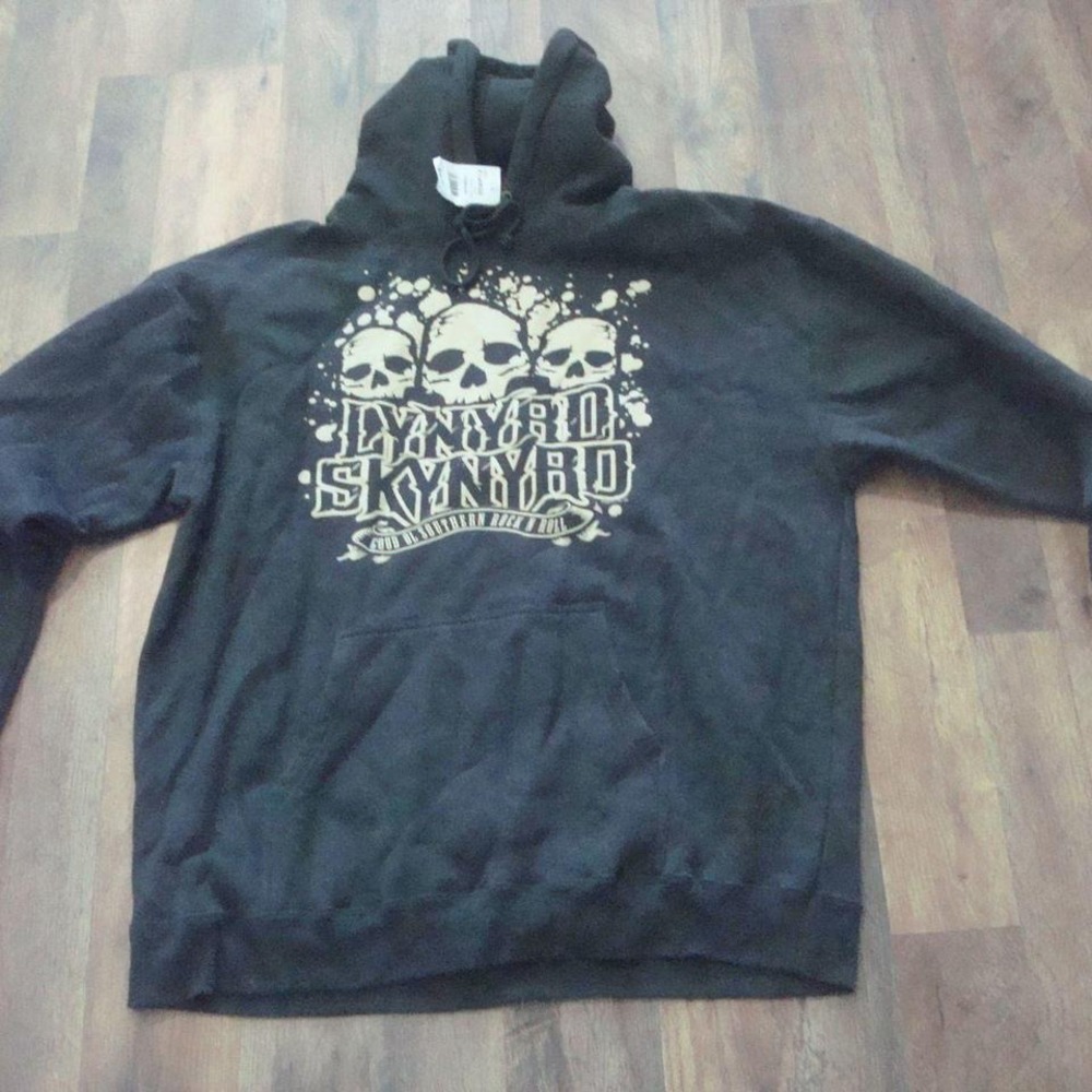 LYNYRD SKYNYRD‎ XL HOODIE 2007 VINTAGE Y2K OOS SHIRT